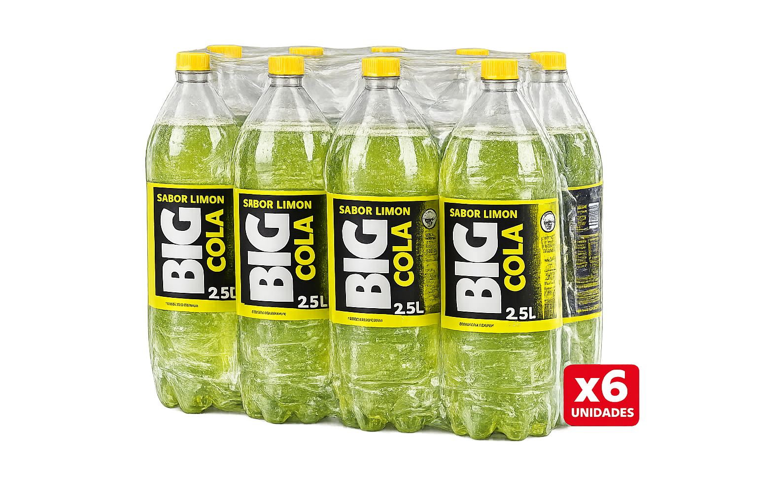 Bebida Big Cola Limón 2.5L