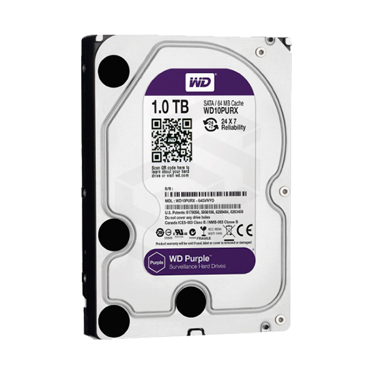 Disco Duro 1Tb Especial Dvr | WD Purple
